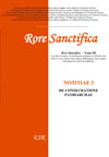 Rore Sanctifica - Notitiae